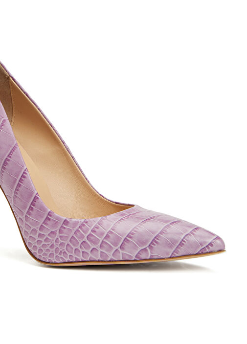 Lila Kadın Stiletto - Görsel 7