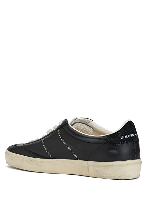 Soul Star Siyah Kadın Deri Sneaker - Görsel 4