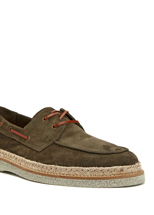 Haki Erkek Deri Ayakkabı - Görsel 7