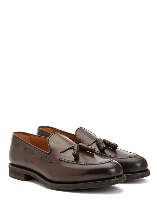 Kahverengi Erkek Deri Loafer - Görsel 3