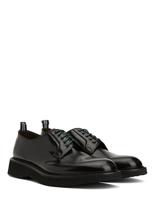 Siyah Erkek Deri Ayakkabı - Görsel 3