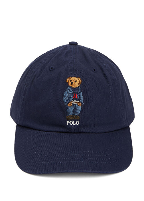 Polo Bear Navy Blue Women's Cap