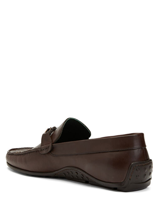 Kahverengi Erkek Süet Loafer - Görsel 4
