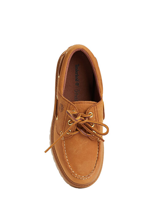 Stone Street Taba Kadın Deri Loafer - Görsel 5