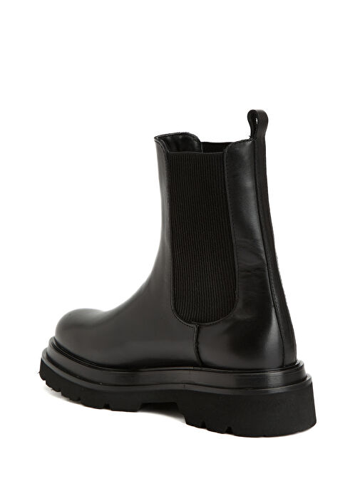 Siyah Kadın Deri Bot - Görsel 4