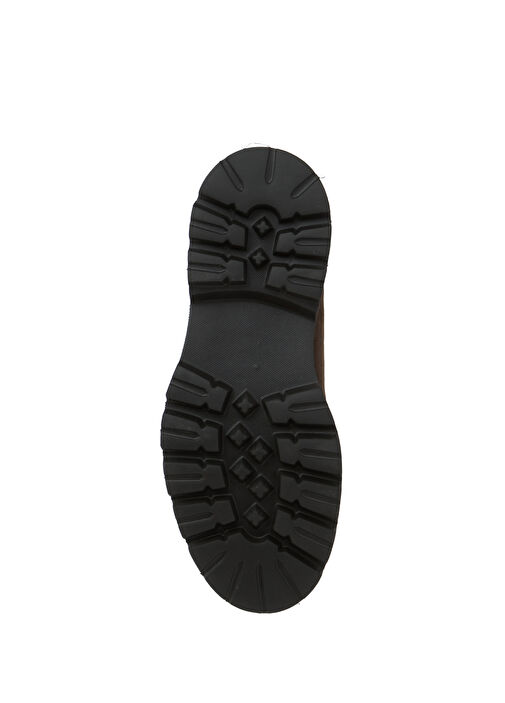 Kahverengi Kadın Deri Bot - Görsel 6