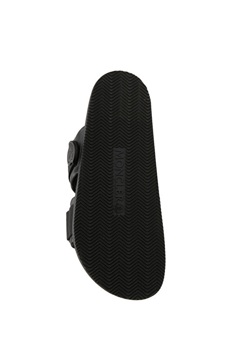 Mon Summer Siyah Erkek Deri Sandalet - Görsel 6