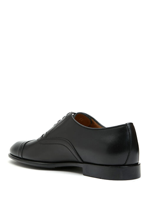 Siyah Erkek Deri Ayakkabı - Görsel 4