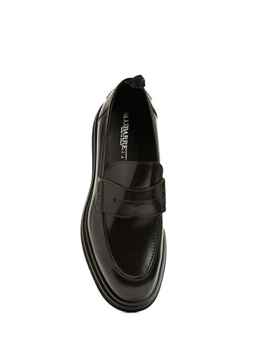 Koyu Kahverengi Erkek Deri Loafer - Görsel 5