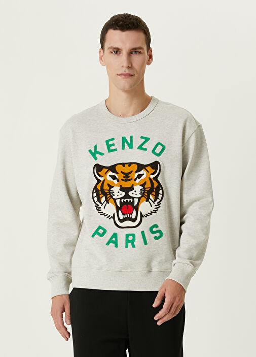 Kenzo sweatshirt gray best sale