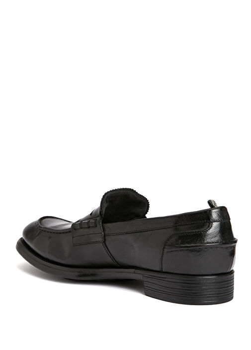 Chronicle Siyah Erkek Deri Loafer - Görsel 4