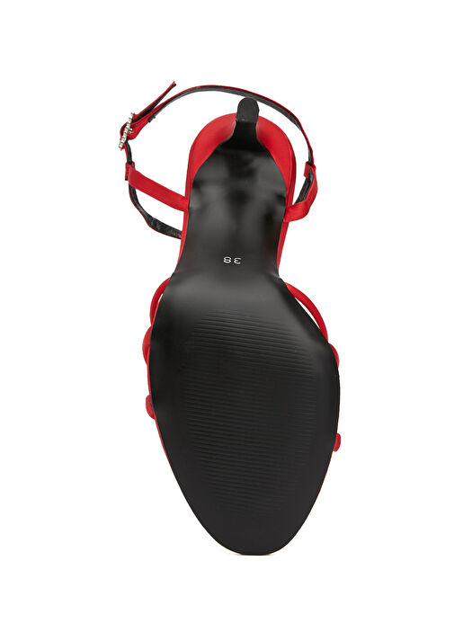 Divarese Divarese Kırmızı Saten Sandalet Beymen'de! Kırmızı - 6. görsel