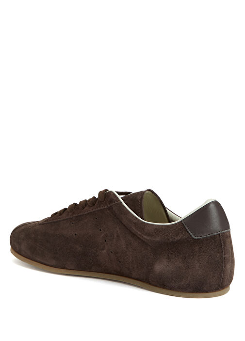 Kahverengi Erkek Nubuk Sneaker - Görsel 4