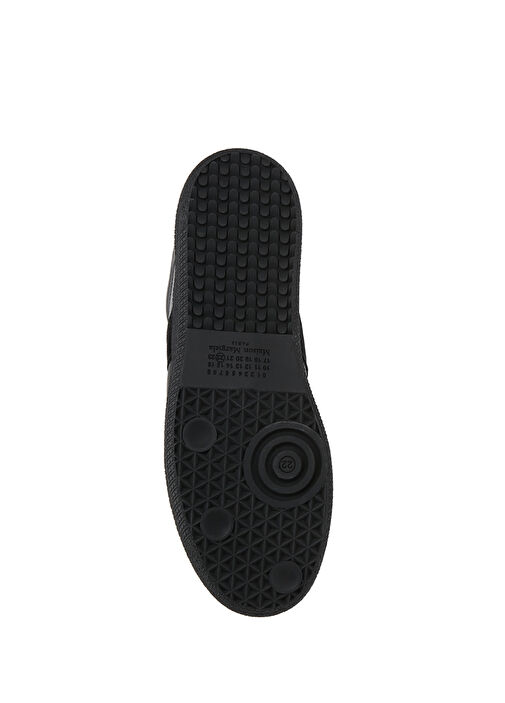 Replica Siyah Erkek Deri Sneaker - Görsel 6