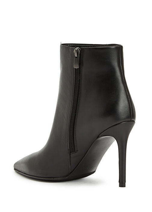 Siyah Kadın Deri Bot - Görsel 4
