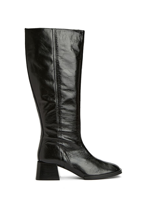 Noelia Siyah Kadın Deri Çizme - Görsel 2