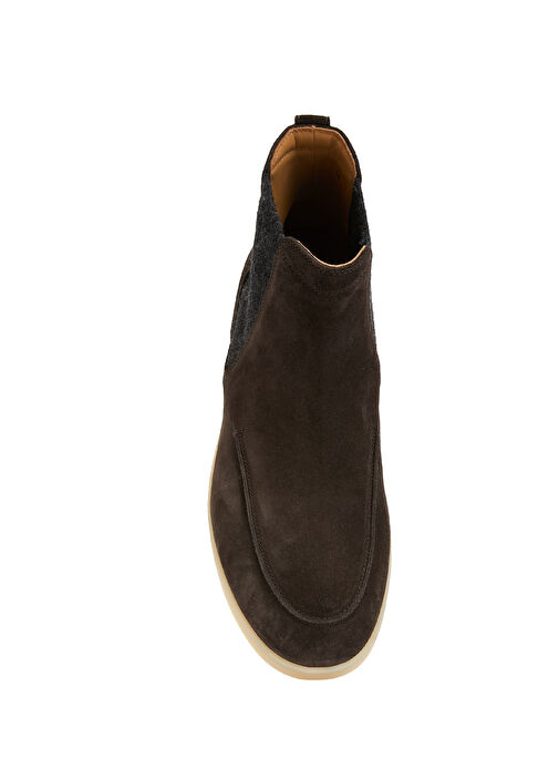 Kahverengi Erkek Süet Bot - Görsel 5
