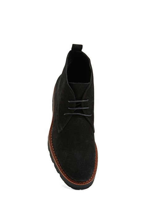 Siyah Kadın Deri Bot - Görsel 11