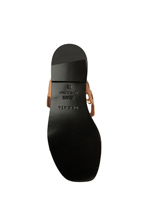 Jane Camel Kadın Deri Sandalet - Görsel 6