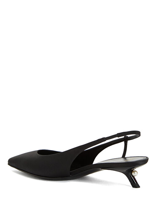 Siyah Topuklu Ayakkabı - Görsel 4