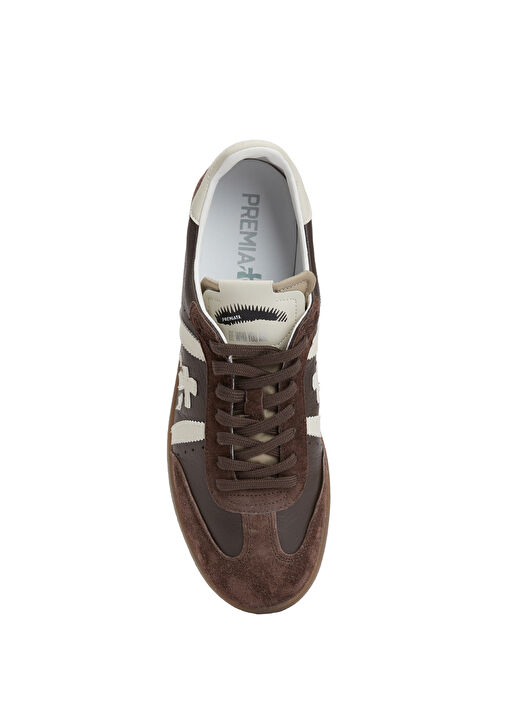 Bonnie 7670 Kahverengi Erkek Deri Sneaker - Görsel 5