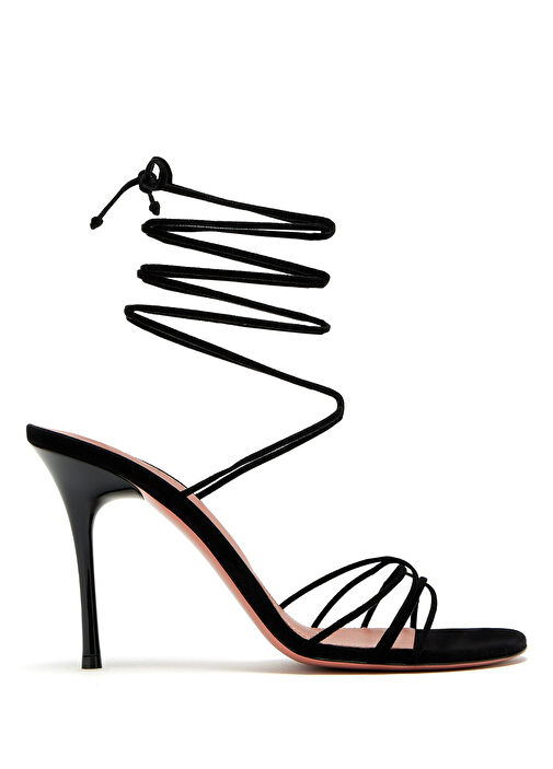 Lori Siyah Kadın Deri Sandalet - Görsel 2