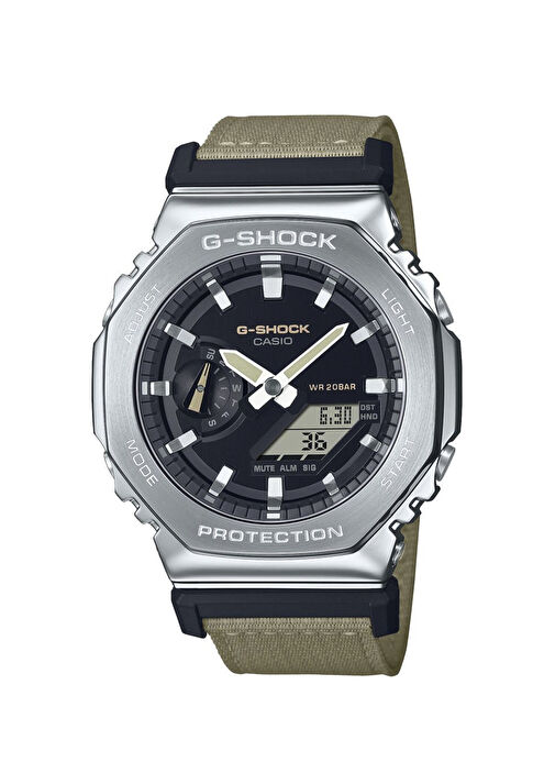 【極美品！！】CASIO G-SHOCK GM-2100GC メンズ 腕時計 Casio Çok Renkli Erkek G-Shock GM-2100C-5ADR Kahverengi Erkek Kol