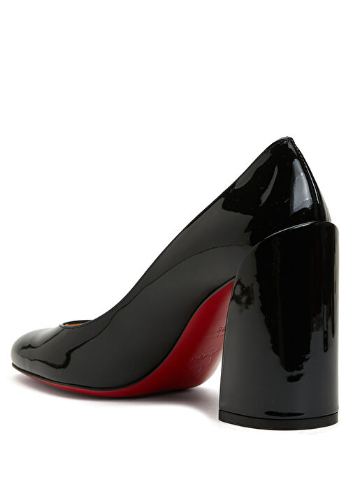 Miss Sab Siyah Deri Topuklu Ayakkabı - Görsel 4
