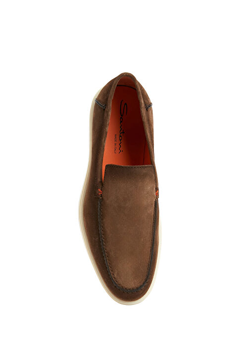 Kahverengi Erkek Süet Loafer - Görsel 5