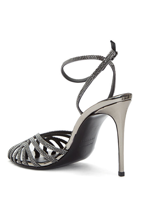 Le Silla Le Silla Embrace Gümüş Kadın Deri Sandalet Sandalet & Terlik | Beymen Gümüş - 4. görsel