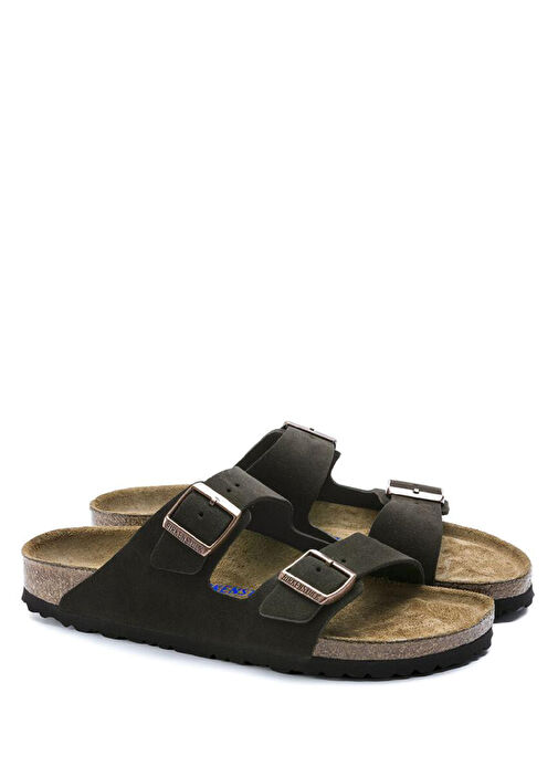 Arizona Koyu Kahverengi Erkek Süet Terlik - Görsel 5