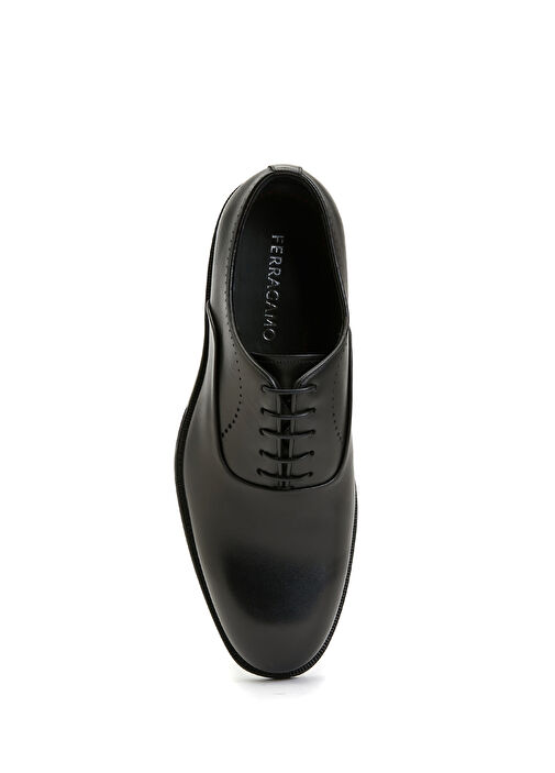 Siyah Erkek Deri Ayakkabı - Görsel 5