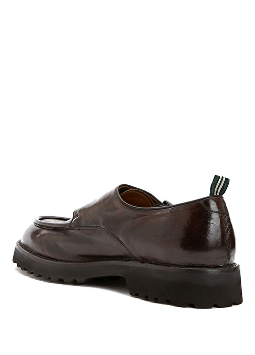 Koyu Kahverengi Erkek Deri Ayakkabı - Görsel 4