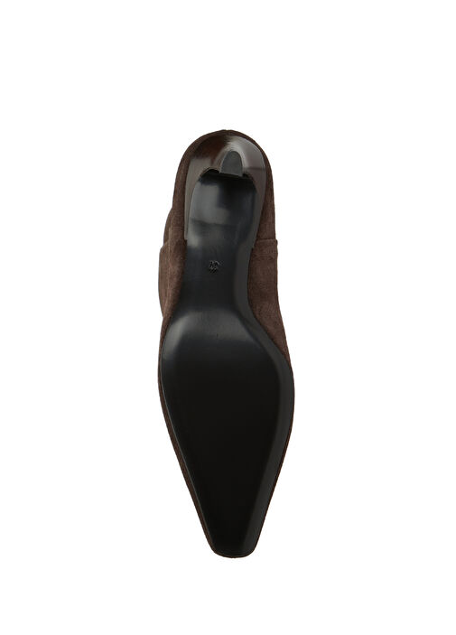 Essential Kahverengi Kadın Deri Bot - Görsel 6