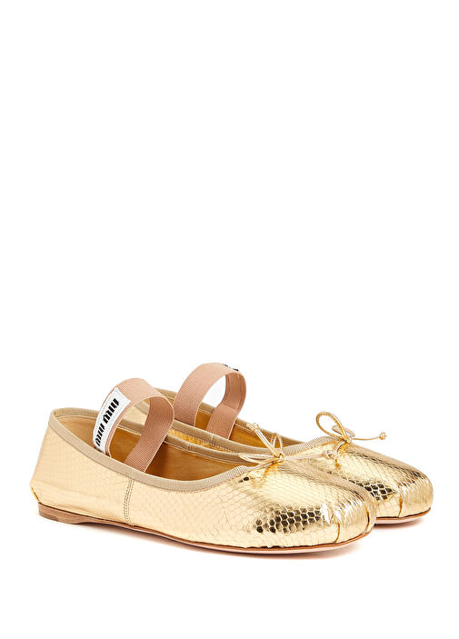 Gold Deri Babet - Görsel 3