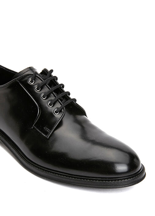 Siyah Erkek Deri Ayakkabı - Görsel 6