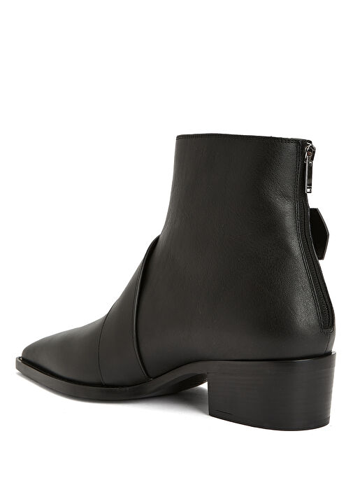 Siyah Erkek Deri Bot - Görsel 4