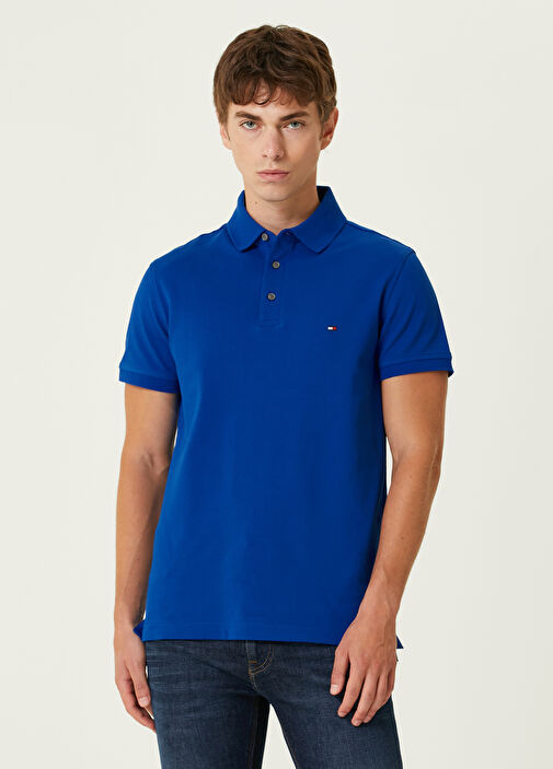 Slim fit tommy hilfiger polo sale