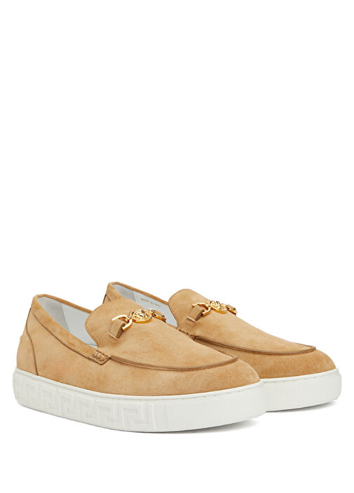 Medusa Açık Kahverengi Erkek Süet Loafer - Görsel 3