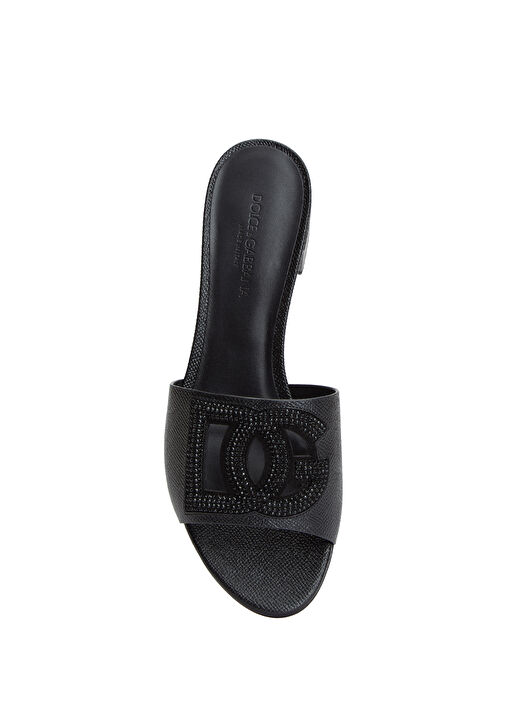Dolce&gabbana Dolce&gabbana Siyah Kadın Deri Terlik Beymen'de! Siyah - 5. görsel