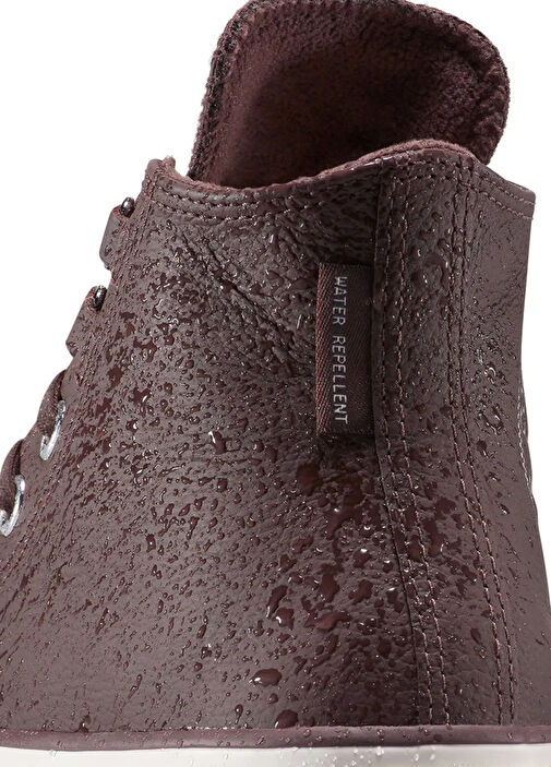 Chuck Taylor All Star Kahve Kadın Deri Sneaker - Görsel 8