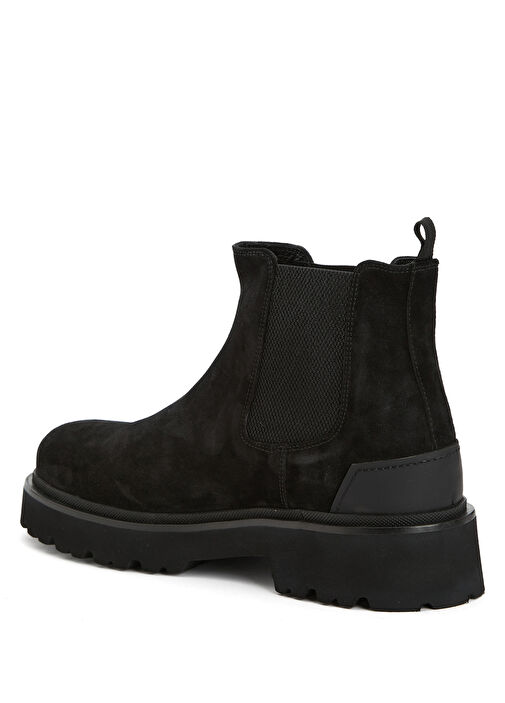 Siyah Erkek Süet Bot - Görsel 4
