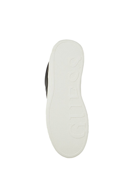 Welli Siyah Kahve Kadın Deri Sneaker - Görsel 6