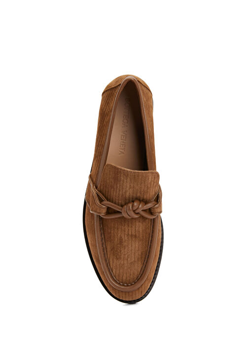 Bottega Veneta Kahverengi Bottega Veneta Deri Erkek Loafer
