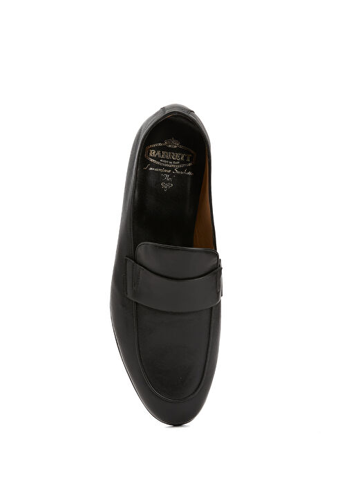 Siyah Erkek Deri Loafer - Görsel 5