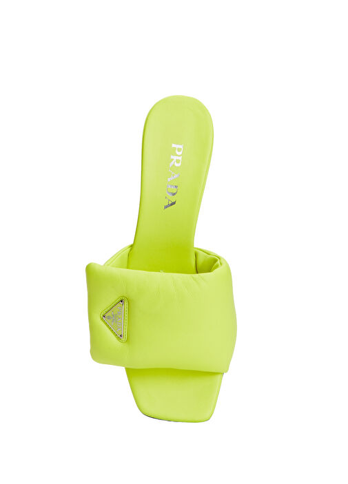 Beymen Reborn Beymen Reborn Neon Sarı Prada Topuklu Terlik Beymen'de! Neon Sarı - 5. görsel