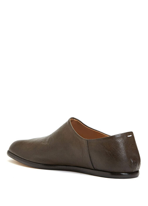 Maison Margiela Kahverengi Maison Margiela Tabi Erkek Deri Loafer