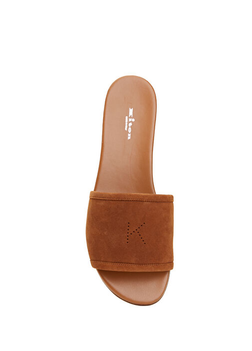 Taba Kadın Deri Terlik - Görsel 5