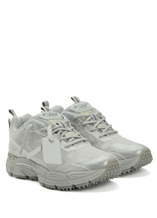 Gri Logo Detaylı Erkek Sneaker - Görsel 8