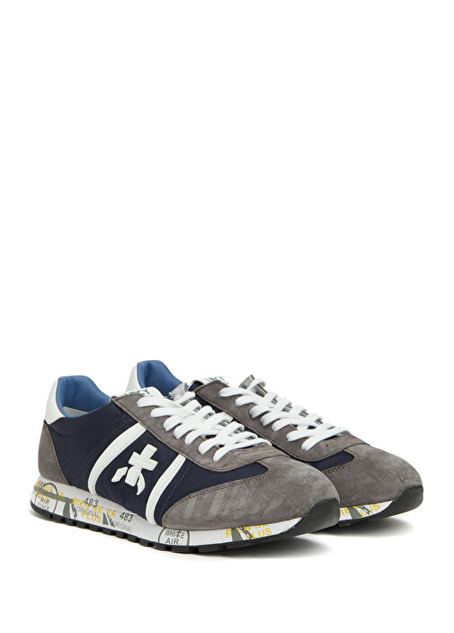 Premiata Premiata Lucy Heritage Lacivert Gri Erkek Sneaker Beymen'de! Lacivert Gri - 3. görsel